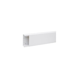 [PELETRUNT2C2W] GOULOTTE (DLP-D) PVC, 200x80mm, blanc, longueur de 2m