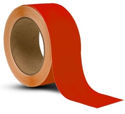 [PIDESIGNT3RV] SIGNALISATION TAPE adhesive, vinyl, 33m, red, roll