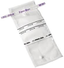 [CWATTESTBW1T] WATER SAMPLE BAG with thiosulfate, 100ml, 100pcs