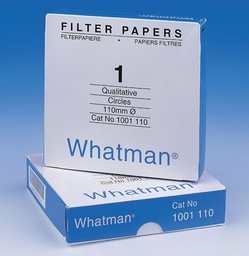 [CWATFILTWHL41] FILTRE QUALITATIF a plat (Whatman) N°4, Ø 110mm