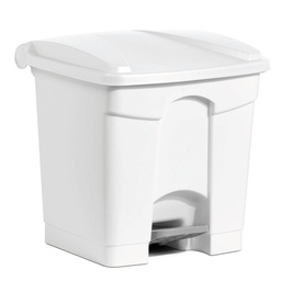 [PHYGRUBB30PWL] RUBBISH BIN pedal, plastic, 30l, white + lid