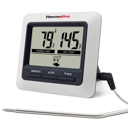 [PCOOTHEF1C-] FOOD GRADE THERMOMETER, digital, with cord