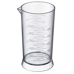 [PCOOMEASHG-] MEASURING JUG, 100ml, graduated, transparent