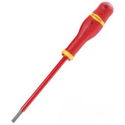 [PTOOSCRES65EI] SCREWDRIVER slotted head, 6.5x150mm, ins. 1000V, AT6.5X150VE