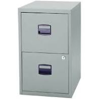 [AFURCUPBM1046] FILING CABINET 2 drawers, metal, 101.5x46x61cm