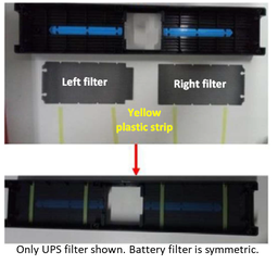 [PELEUPSD06DDX] (Delta Amplon RT-5/6 EXT) DUST FILTERS, 10 services