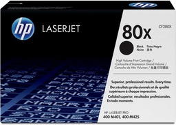 [ADAPPHOCH40YB] (HP LJ 400 pro) CARTOUCHE DE TONER haute cap. (HP80X) noire