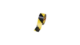 [PSAFTAPEF5B] TAPE FLOOR MARKING adhesive, 50mmx33m, black/yellow, roll