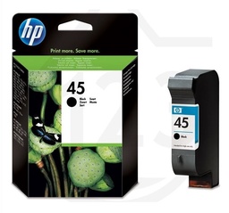 [ADAPPRICH45IB] (HP Inkjet) CARTOUCHE D'ENCRE (51645A/HP45) 42ml, noir