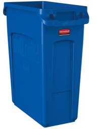 [PHYGRUBB60SL] RUBBISH BIN stackable, plastic, 60l, blue, w/o lid