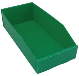 [PPACTRAP387FG] STORAGE TRAY, plastic, foldable, 380mm, 7 litre, green