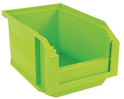 [PPACTRAP2303F] STORAGE TRAY, plastic, 230mm, 3 litre, fluorescent green