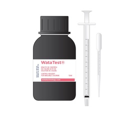 [CWATTESTAWN] TEST CONCENTRATION NaOCL, HTH, NaDCC, bleach (WataTest) 50ml