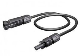 [PELESOLAW06BX] CABLE SOLAIRE souple, 1x6mm², noir, 10m + connect. MC4 M/F