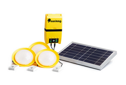 [PELELIGMSS3C] SOLAR LIGHT (Sunking Home 120) 3 lights, panel 3W, batt.