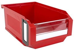 [PPACBOXPN50OR] STORAGE BOX open front (NOVAP 5150054) 500x315x210mm, red