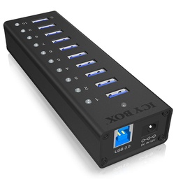 [ADAPLAPAIA6H] HUB USB 10 ports (ICY BOX IB-AC6110)