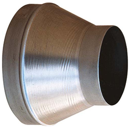 [CCLIVENT00R6] REDUCER CONE, galvanized, Ø 630-500mm