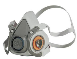 [PSAFMASKVB-] HALF-MASK, respirator, bayonet connection filter