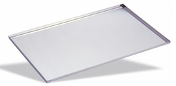 [PCOOTRAY64S] BAKING TRAY, stainless steel, 600x400mm, with flanges