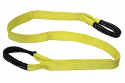 [PTOOLIFTL104D] LIFTING SLING, polyester, 10000kg, 4m, 2 loops, double layer