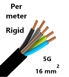 [PELECABL5XSRM] CABLE rigide, 5x16mm², le mètre
