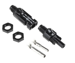 [PELESOLAMMFE-] CONNECTOR MC4, 4/6mm², enclosure mount, male + female, pair