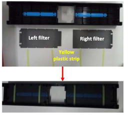 [PELEUPSD06DXS] (Delta Amplon RT) PLASTIC STRIP, for filter