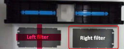 [PELEUPSD06DXR] (Delta Amplon RT) DUST FILTER, right side