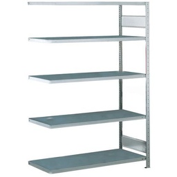 [AFURSHELGC82E] (etagere galva., ±200x100x80cm, 5 plateaux 150kg) COMPLEMENT