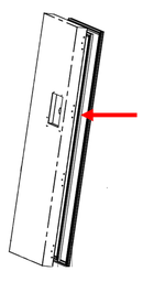 [PCOLFRESAD6G2] (Aucma DW86L630) INNER GASKET, outer door