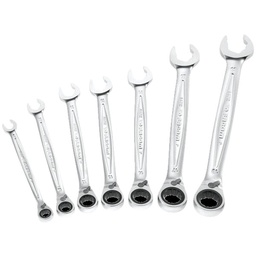 [PTOOWRENCS07R] CLES MIXTES à cliquet, 8-19mm, 467R.J7 7pcs