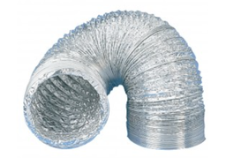 [CCLIVENT00A1] AIR DUCT flexible, aluminium, IØ 100mm, 10m