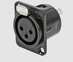 [CSEMCONTC068] (Containex) CONNECTOR 'SCHMACHTL' 3P female, black