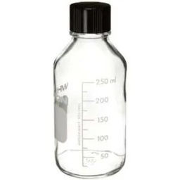 [CWATTESTWBG2] BOUTEILLE (Wheaton Boston) verre, 250ml + bouchon à vis