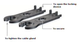 [PELESOLAMS2] (connector MC4) SPANNER open end, set of 2