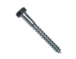 [PHDWSCRELH606] LAG SCREW, galva., Ø6.0x60mm, hexagonal head DIN 571, 200pcs