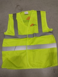 [PSAFJACKFXM] GILET haute visibilité, XL, fluorescent, logo MSF