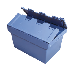[PPACBOXPT47LW] TOTE BOX interlocking lid (Bito MBD64271) 47l, white