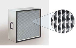 [CCLIFILTOH1] FILTER H14, aerosol >= 0.01 µm, per m2, end filter, EN1822