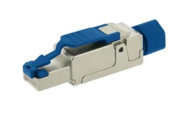 [ADAPCABLN45ST] FICHE RJ45, STP, Classe Ea, fil rigide, montage sans outils