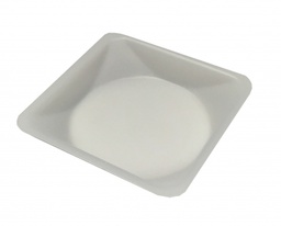 [ELABWEIGPSM] WEIGHING DISH, polystyrene, disposable, square