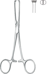 [ESURFOTA16-] FORCEPS, INTESTINE/TISSUE,ALLIS, 15 cm, 5x6 teeth 50-02-16