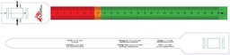 [EANTBRAB115B] BRACELET PERIMETRE BRACHIAL (MUAC), pédiatrique, PP, 115mm