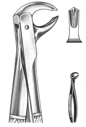 [ESUDFODE73-] FORCEPS, DENTAL, n°73, lower molars, 300-07-30