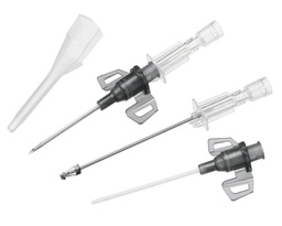 [SINSIVCST16W1] SAFETY IV CATHETER, tip,16G x 45 mm, wings, IP, grey