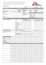 [SMSTCARNA2F] CARD, AMBULATORY THERAPEUTIC FEEDING, French, A4 r/v 2017