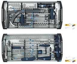 [STRY13209100] INSTRUMENT TRAY, basic 542 x 252 x 120 mm