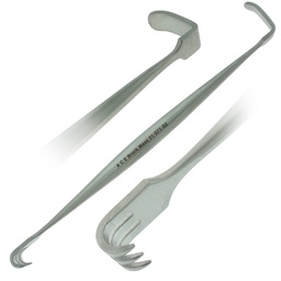 [ESURREDS16-] RETRACTOR DELICATE SENN-MILLER, double-ended, 16 cm 20-05-08