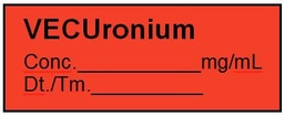 [SDDCLABLVECB1] LABEL for Vecuronium, roll